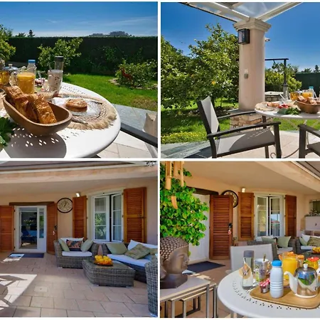 Elegant-cosy 2p55m2 Dans Bas De Provencale ! * Villeneuve-Loubet