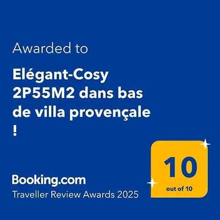 Elegant-cosy 2p55m2 Dans Bas De Provencale !
