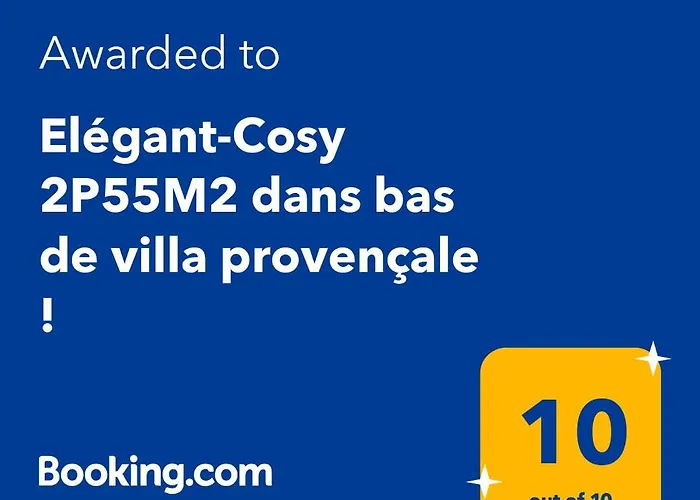 Elegant-cosy 2p55m2 Dans Bas De Provencale !